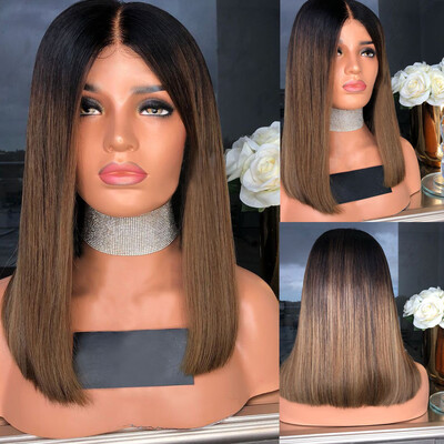 

〖Follure〗Fashion Synthetic Short Straight BOBO Brown Womens Wigs Natural Hair Wigs