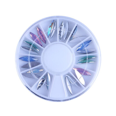 

Toponeto Nail Art Rhinestones Glitters Heteromorphic dril Decoration Manicure Nail Drills