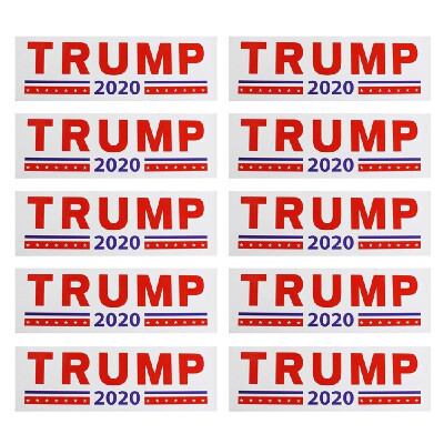 

Car Stickers 10pcs Donald Trump Sticker Car Decals Creative Sticker Waterproof Car Scratch Repair Decorative Stickers