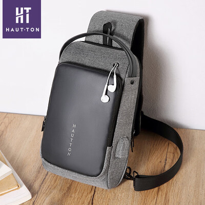 

High-quality zipper support distribution Polyester single-softer mens shoulder bag