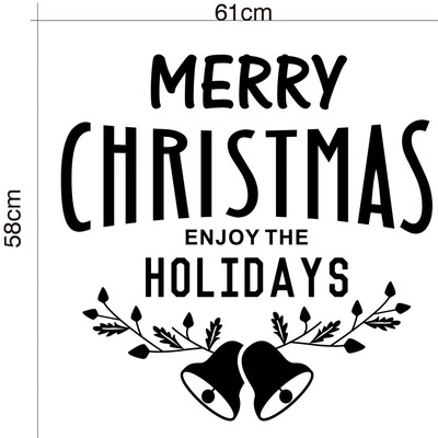 

〖Follure〗Merry Christmas Home Household Room Wall Sticker Mural Decor Decal Removable New