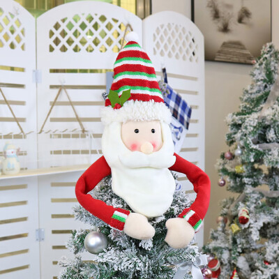 

Toponeto Christmas Tree Topper Cute Top Hat Winter Party Tree Decorations Ornament