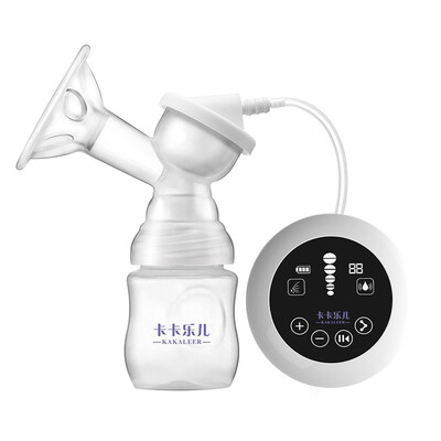 

KAKALEER hot selling BPA free silicone rechargeable lithium battery breast pump electric