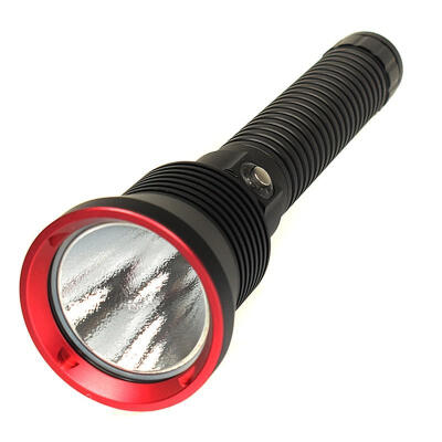 

Outdoor Powerful LED Flashlight Professional Diving Flashlight Practical Amphibious Torch