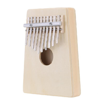 

10 Key Mbira Finger Thumb Music Piano Hollow Pine Education Toy Musical Instrument for Music Lover& Beginner