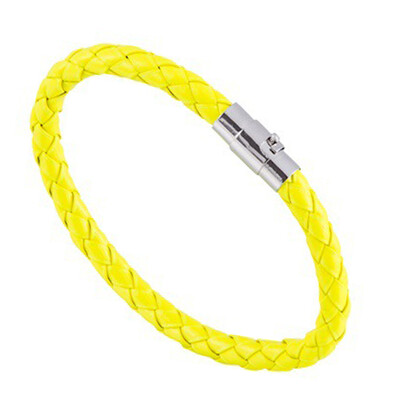 

Creative Simplicity Magnetic Men Leather Rope Weaving Bracelet Hand Circle Unisex Pair Bracelet Jewellery Hot Gift