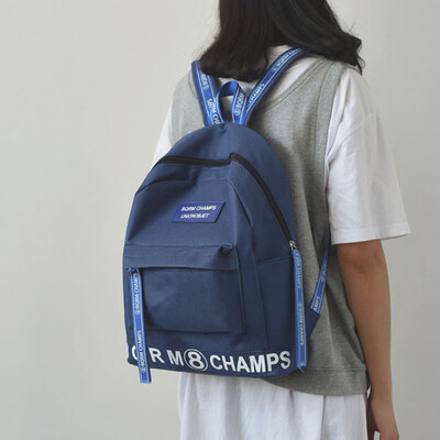 

Tailored Women Men Girls Rucksack Shoulder Bookbags School Satchel Travel Canvas Backpack