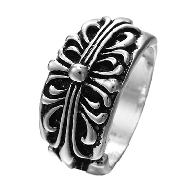 

Fashion Men Tough Guy Punk Style Retro Skull Rings