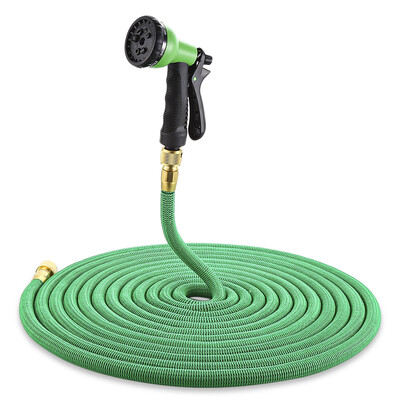 

Garden Expandable Magic Flexible Water Hose Spray Nozzle 25 50 75 100ft