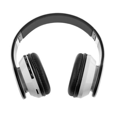 

Folded Wireless Bluetooth Stereo Headset Headphone Earphone wMic FM Radio