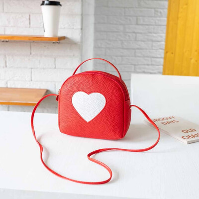 

Tailored Women 2019 Heart Fashion Shoulder Messenger Bag Simple Handbags Casual Phone Bag