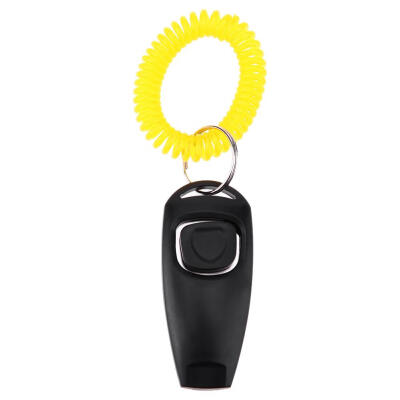 

Pet Trainer Clicker Pet Dog Cat Training Sound Key Ring&Wrist Strap