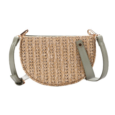 

Small Weaving Crossbody Bags For Women 2019 New Straw Bag Ladies Purses&Handbags Female Travel Cross Body Beach Hand Bag