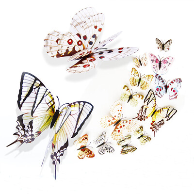 

〖Follure〗3D DIY Wall Stickers Fridge Magnet Home Decor Butterfly Stickers Room Decor