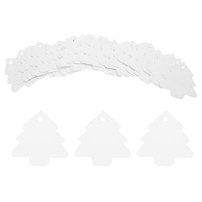 

50pcs Christmas Tree Tag Kraft Paper Vintage Gift Wedding DIY Label Card