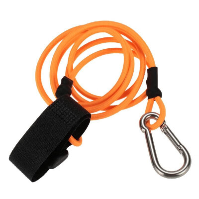 

1pc 4mm Thick 103cm Long Elastic Kayak Canoe Safety Bungee Cord Fishing Rod Lanyard Paddle Leash