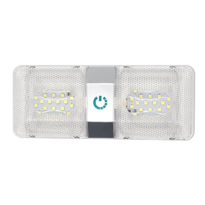 

Vislone 48LEDs Ceiling Light Interior Double Dome Ceiling Lights for RV Boat Camper Trailer