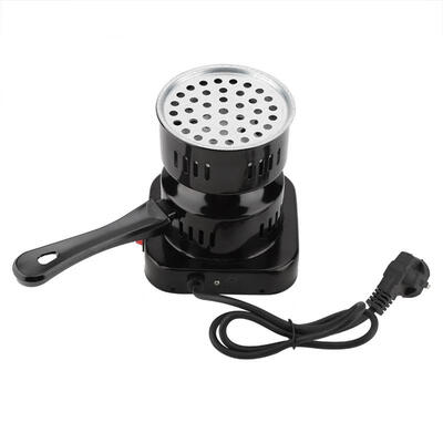 

Greensen 800W 220V Electronic Black Carbon Hot Plate Stove Burner Charcoal Heater for Tea Coffee