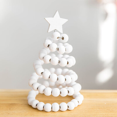 

Tailored Wooden Mini Christmas Tree Desktop Ornaments Merry Christmas Party Decor