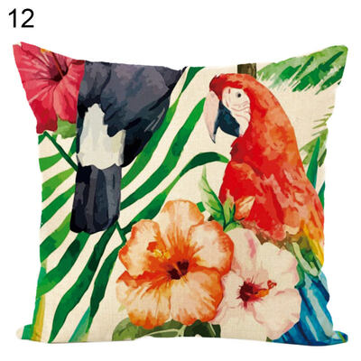 

ElkParrotLark Soft Throw Pillow Case Cushion Cover Sofa Bed Car Home Decor