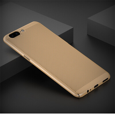 

Goowiiz Phone Case For Oneplus 55T6 Full Protection Slim Hard PC Breathable Grid Back Cover