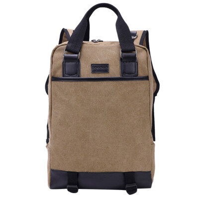 

Tailored Mens Canvas Backpack Shoulder Book School Bag Travel Rucksack Satchel