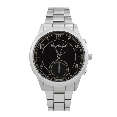 

Gobestart Men Luxury Fashion Military Stainless Steel Analog Quartz Wrist Watch