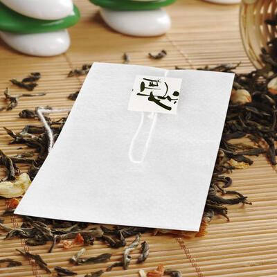

Greensen 100pcs Non-Woven Empty Tea Bags Filter Infuser with Drawstring Empty Tea Infuser Empty Tea Bag with Drawstring