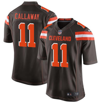 

Mens Football Jersey Cleveland Browns Antonio Callaway Brown Player Game Jersey