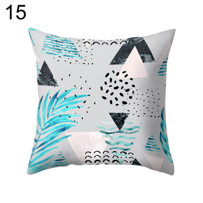 

Coconut Tree Monstera Leaf Throw Pillow Case Cushion Cover Sofa Bedding Articles