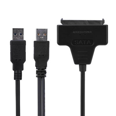 

USB20 to 715Pin SATA HDD Adapter Easy Drive Cable with USB Power Port