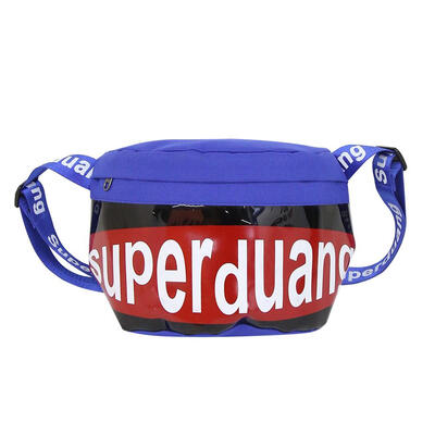 

Hip Hop Women Men Letter Print Waist Fanny Belt Packs Canvas Chest Bags