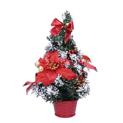 

〖Follure〗Mini Christmas Tree Ornament Desk Table Festival Xmas Party Decor Gifts 40cm