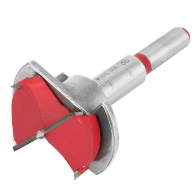 

Greensen 35mm Wood Reaming drill Open Hole Tool Adjustable Woodworking Positioning Drill