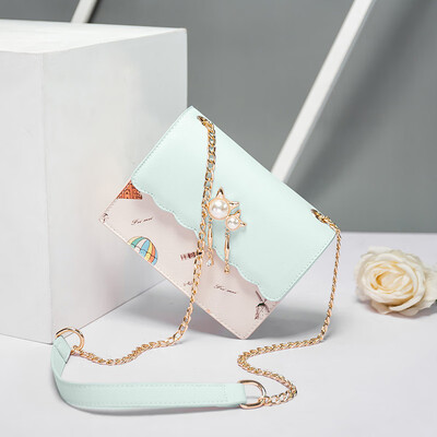 

Summer ins girls tide Korean version of Joker chain shoulder Messenger bag fashion students