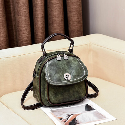 

Autumn Winter Tide South Korean version of Hong Kong wind in ancient times with backpack single shoulder satchel