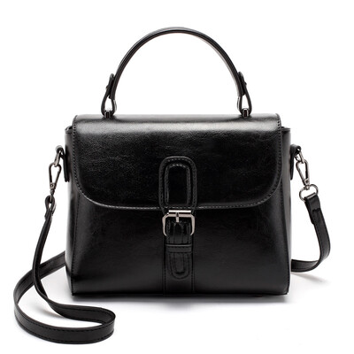 

Bag female 2018 new Messenger bag simple wild handbag Korean fashion belt buckle casual retro bag tide