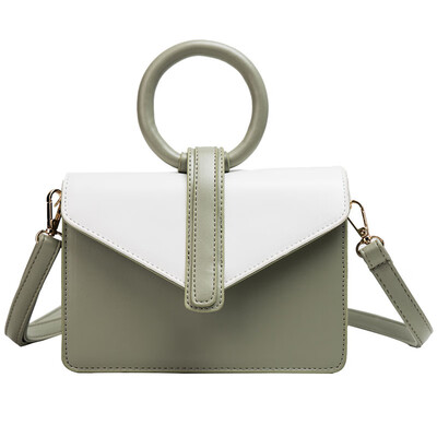 

Korean version of the small bag fashion wild pu women bag trend rhombic chain bag can be shoulder toe