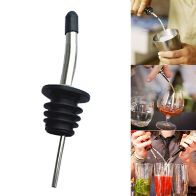 

Gobestart Liquor Spirit Pourer Flow Wine Bottle Pour Spout Stopper Stainless Steel Cap