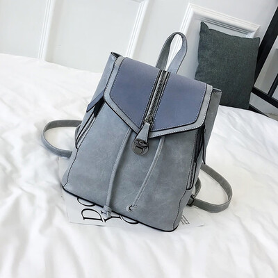 

Tailored Women Fashion Soft Leather Casual Small Packet Backpacks Bags Shouder Bag