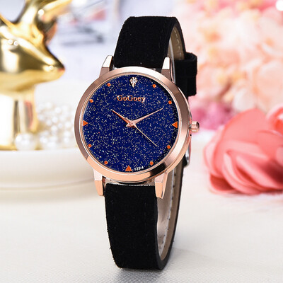 

RM Fashion Simple Without Numeral Scale Starry Dial Dial Quartz Female Watch