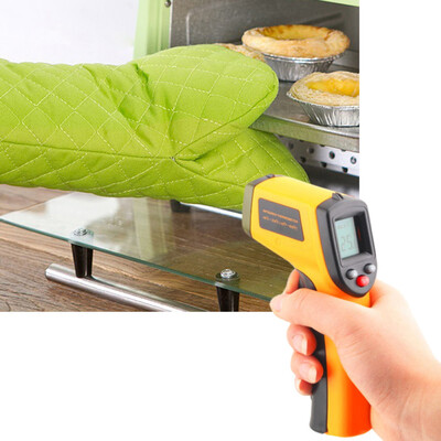 

Siaonvr Portable Non-Contact LCD IR Infrared Digital Temperature Thermometer Gu
