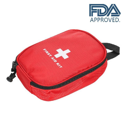 

Carevas 31PCS Water-Proof First Aid Kit for Home Car Outdoor Camping Emergency Medical Bag Treatment Case with Zipper Emergency Ki