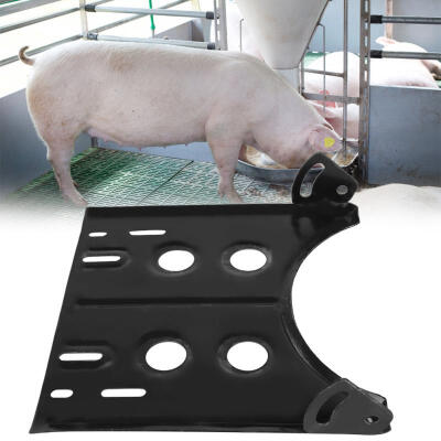 

Greensen Small Size Steel Plate Pig Trough Board Pig Farm Feeder Accessories for Sow Use