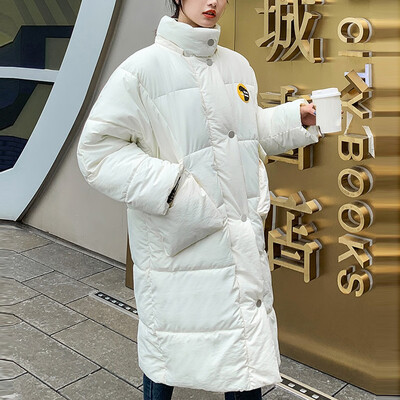 

Toponeto Women Fashion Winter Dinosaur Print Hooded Cardigan Pocket Long Sleeve Coat