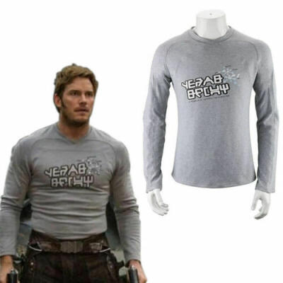 

Guardians of the Galaxy 2 Starlord Shirt Peter Jason Quill Cosplay Costume New