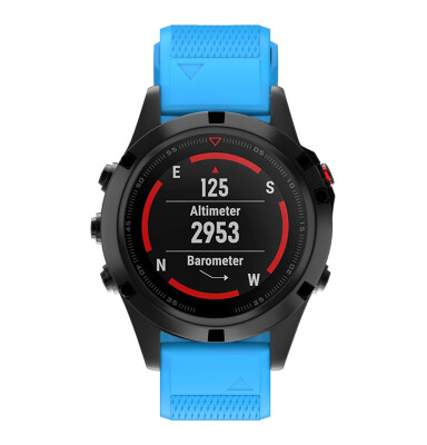 

〖Follure〗Replacement Silicagel Quick Install Band Strap For Garmin Fenix 5 GPS Watch BK