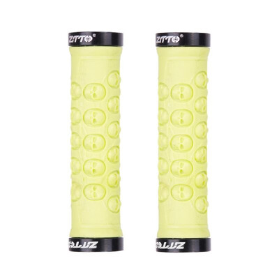 

1 Pair MTB Handlebar Grips TPR Rubber Lock on Anti-slip Grips for MTB Folding Bike