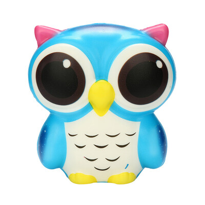 

Gotoamei Adorable Owl Squishy Slow Rising Cartoon Doll Cream Scented Stress Relief Toy