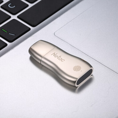

Netac U628 USB30 Flash Drive 64GB U Disk Pendrive Pen Drives Portable Flash Drive Fingerprint Encryption for Business